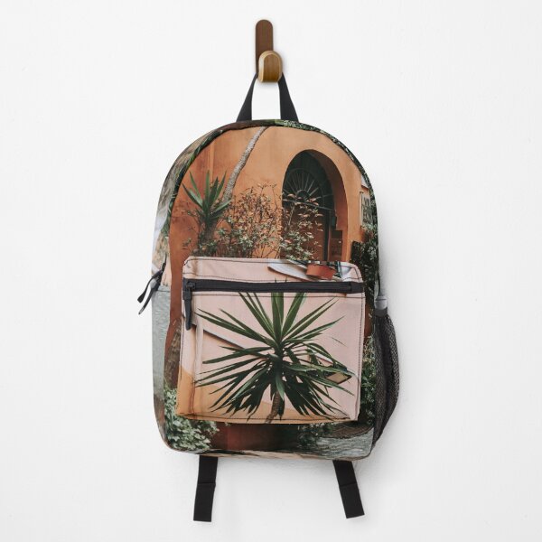Item preview, The Colourful Streets of Venice & green palm tree  designed and sold by anisbbmbrush.
