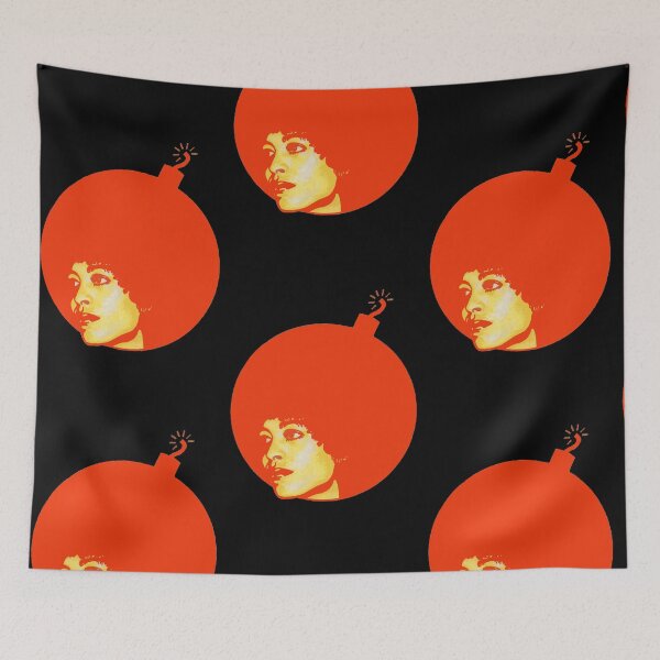 Item preview, Angela Davis Bomb designed and sold by ArtBae.