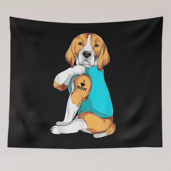 Item preview, Beagle I Love Mom Apparel, Dog Mom Gifts Womens designed and sold by Yaw23123.