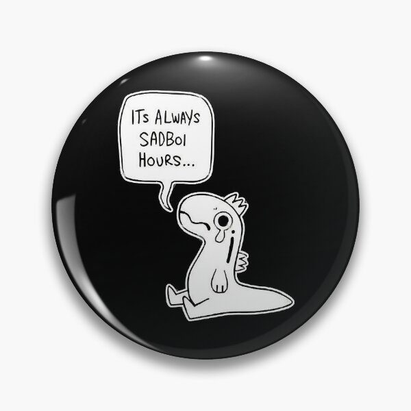 Item preview, Sadboi hours - white  designed and sold by CaseyMorri4960.