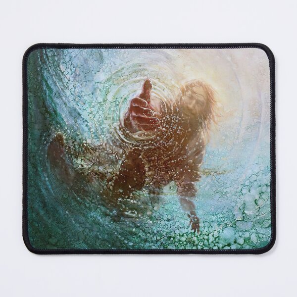 Item preview, Jesus with Saving Hand designed and sold by JaelynnDyverson.