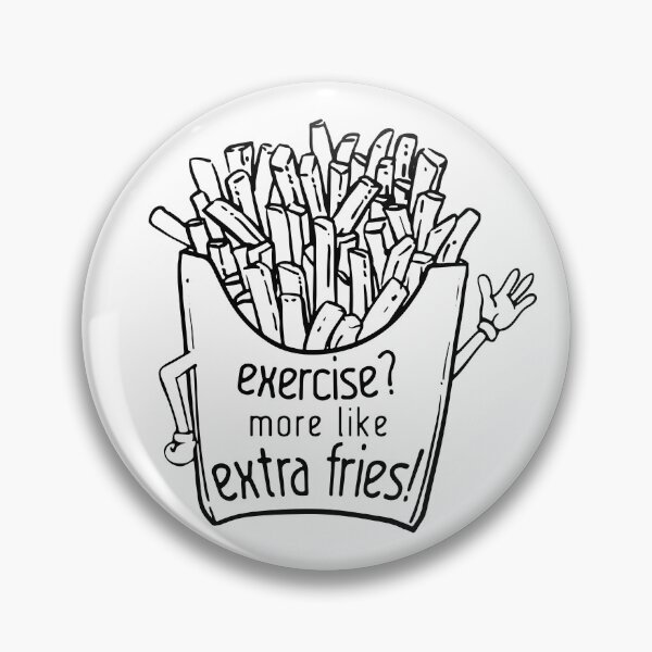 Item preview, Funny French Fries Potato Chips designed and sold by MakeItTrend.
