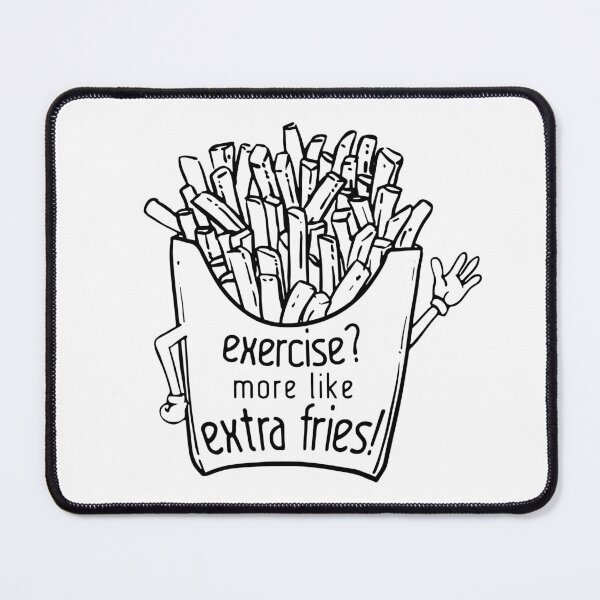 Item preview, Funny French Fries Potato Chips designed and sold by MakeItTrend.