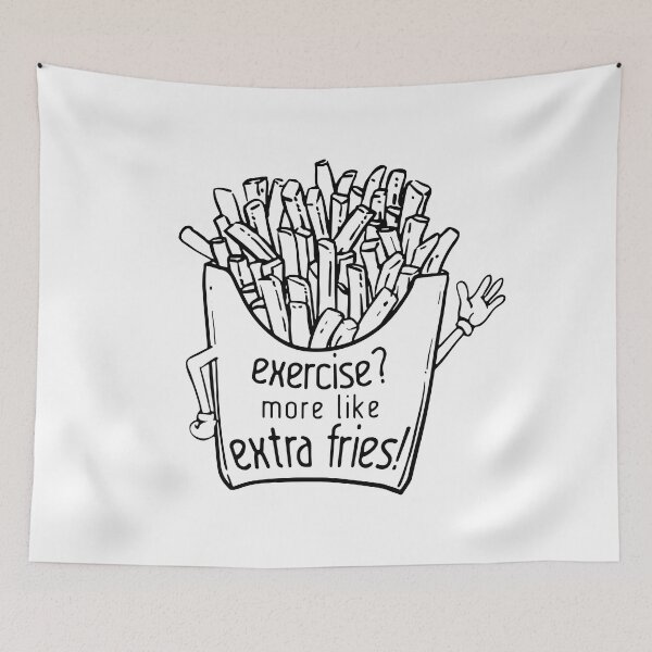 Item preview, Funny French Fries Potato Chips designed and sold by MakeItTrend.