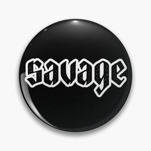 Item preview, Savage. Alternative Goth Emo Scene Punk Horror Savage Text designed and sold by HalfCat.