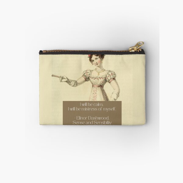 Item preview, Sense and Sensibility Quote | Jane Austen | Regency Lady | Vintage designed and sold by OakTreeDesign.