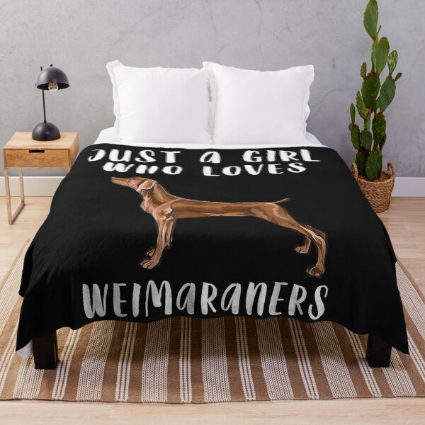 Item preview, Im Just A Girl Who Loves Weimaraners Dog Lover designed and sold by FAUSTAVERAS6.