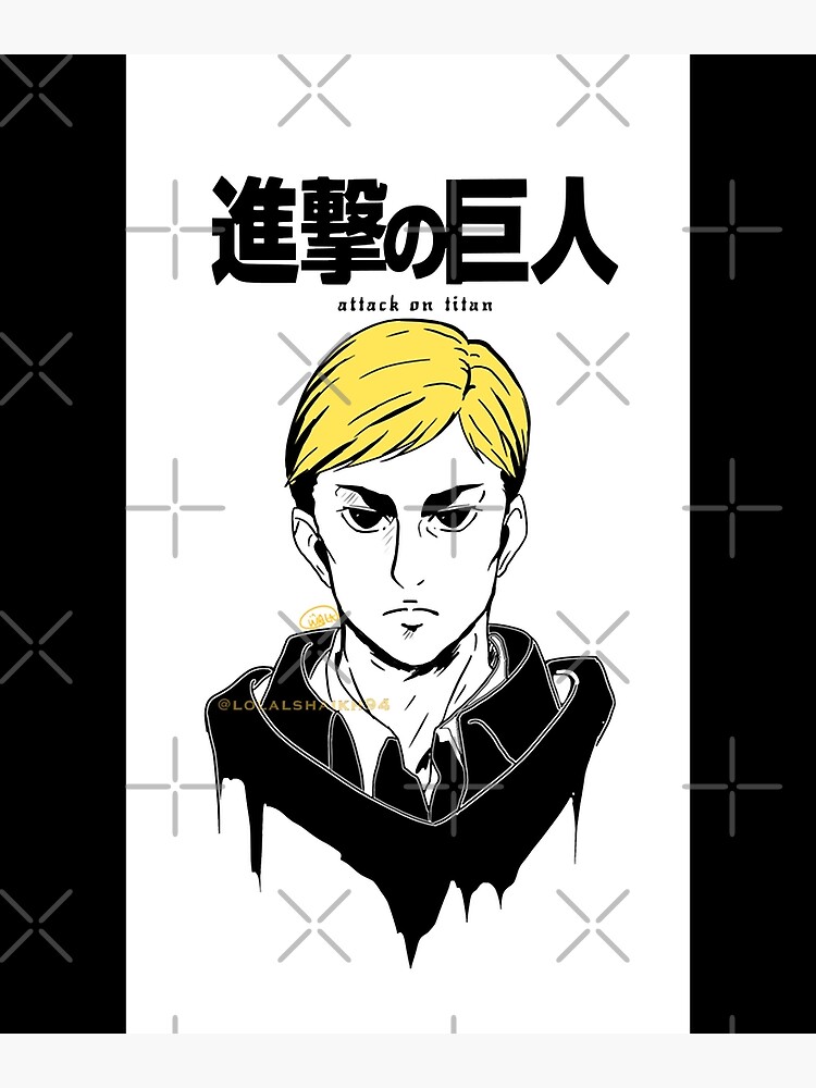 "Convince Profound Scout Commander Strong Erwin Smith Attack On Titan