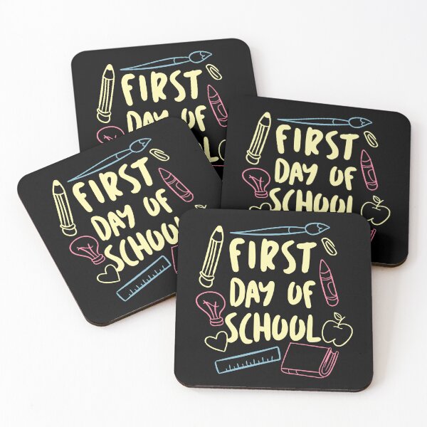 Item preview, First Day Of School designed and sold by MakeItTrend.