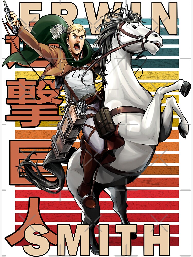 "Convince Profound Scout Commander Strong Erwin Smith Attack On Titan