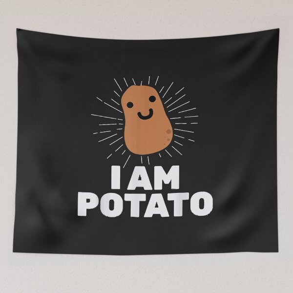 Item preview, Kawaii Potato I Am Potato  designed and sold by BrettPorter2612.