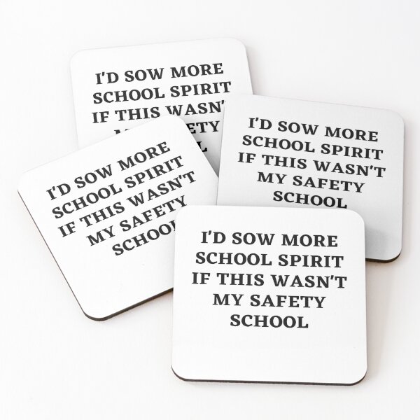 Item preview, i'd sow more school spirit if this wasn't my safety school designed and sold by TrueFit Essentials.