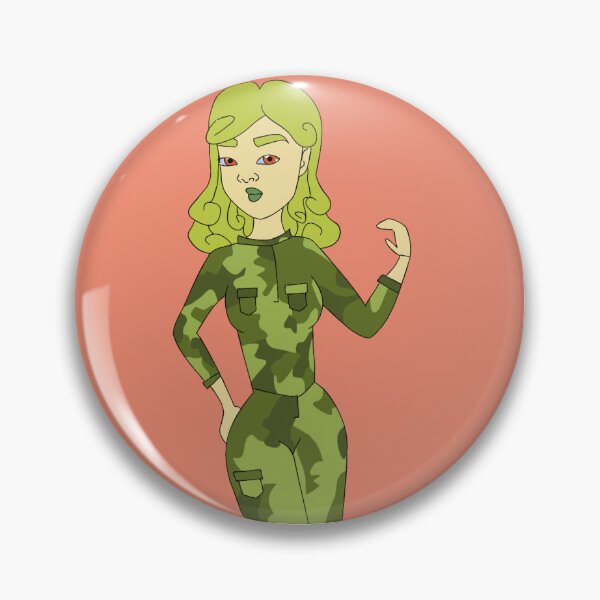 Item preview, Cartoon Fight girl sticker designed and sold by Aleksandra-c.