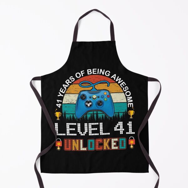 Item preview, 41 Years Of Being Awesome Level 41 Unlocked Gamer designed and sold by PansyBoyd.