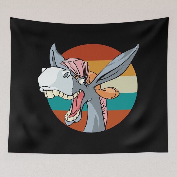 Item preview, Funny Donkey, Happy Face designed and sold by SKivinta.
