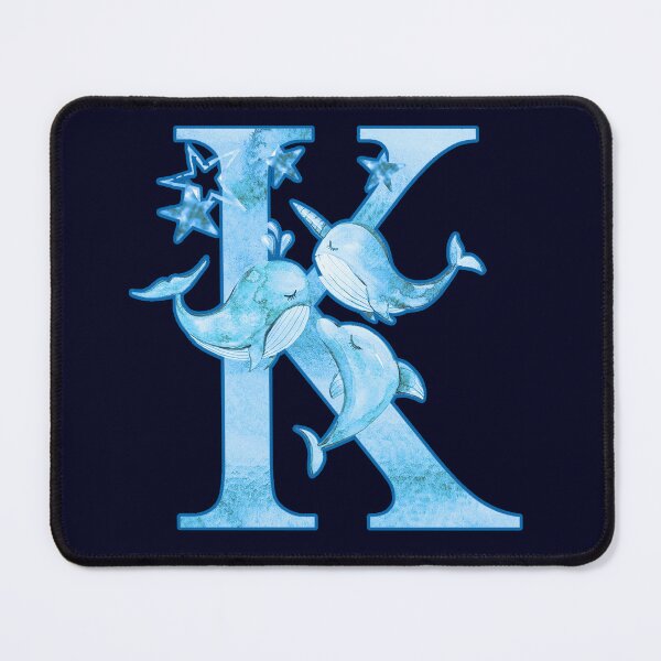 Item preview, Letter K dolphins designed and sold by Astralia.