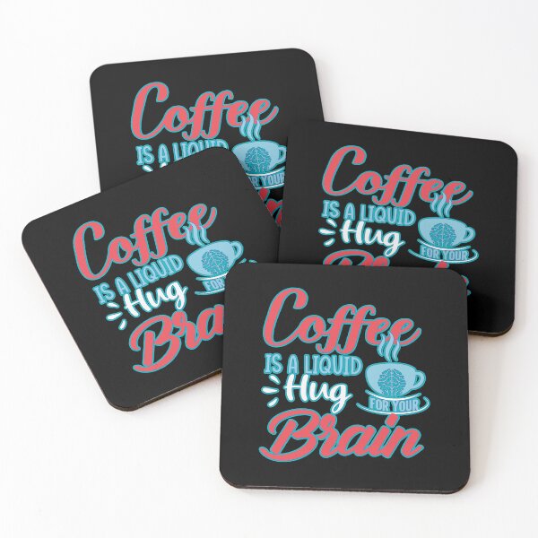 Item preview, Coffee A Liquid Hug For Your Brain designed and sold by WoodburyLake.