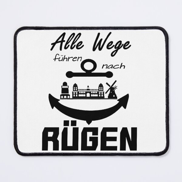 Item preview, All roads lead to Rügen designed and sold by Meer-Lifestyle.
