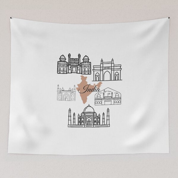 Item preview, India Country designed and sold by byskillbytalent.
