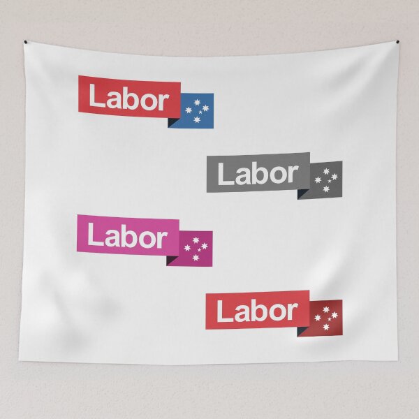 Item preview, Labor - Australian Politics - Anthony Albanese designed and sold by Picket Club.