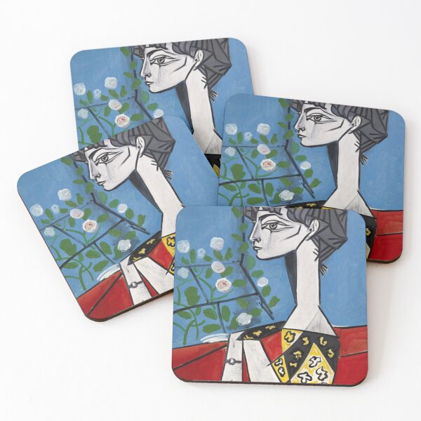Item preview, Jacqueline With Flowers designed and sold by josephperdue.