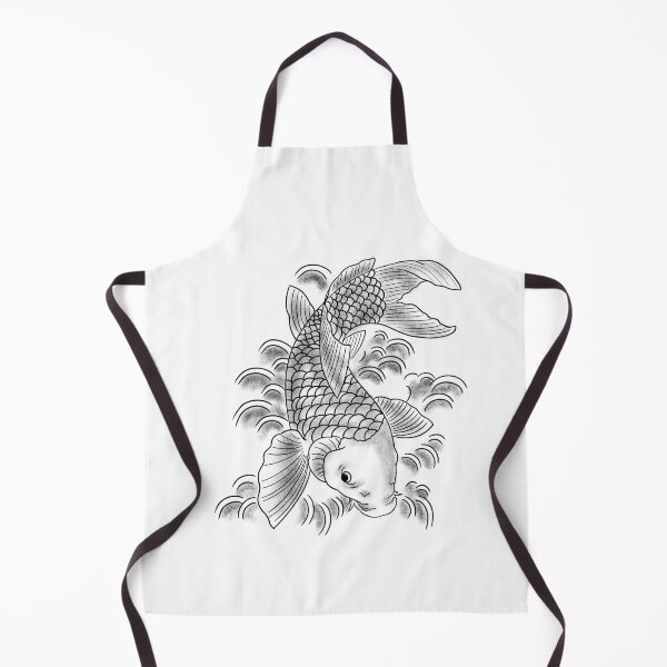 Item preview, Traditionnal japanese koi fish, koi fish japanese art, unique gift, koi fish lover  designed and sold by shodark.
