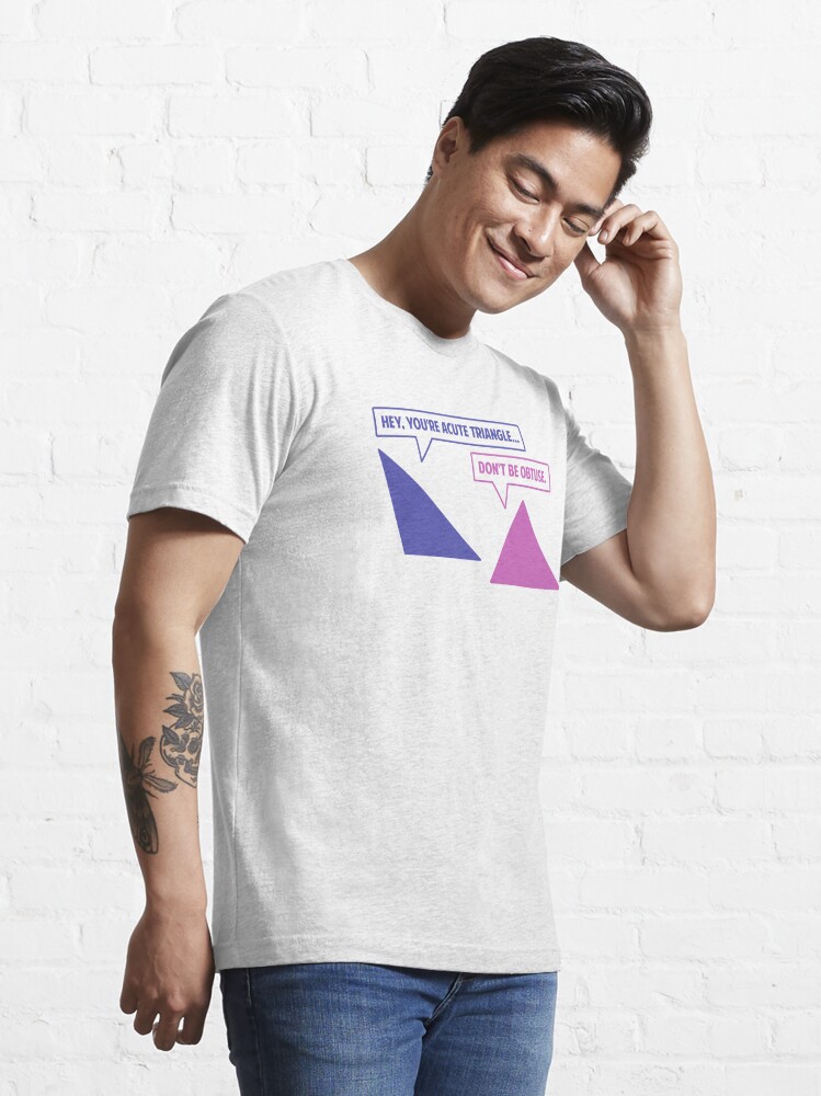 two angle t shirt