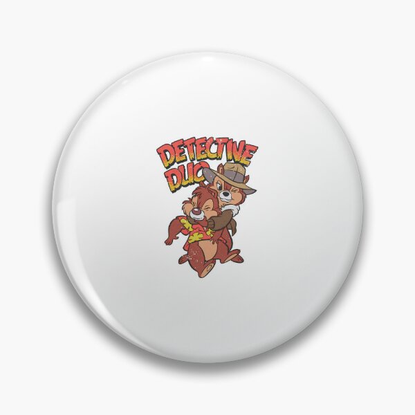 Item preview, Retro Chip n' Dale Rescue Rangers Detective Duo  designed and sold by HannahCreer.