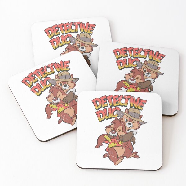 Item preview, Retro Chip n' Dale Rescue Rangers Detective Duo  designed and sold by HannahCreer.