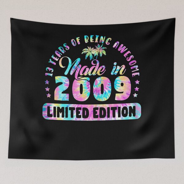 Item preview, Made In 2009 Limited Edition 13 Birthday Gifts 13 Year Old T-Shirt.png designed and sold by xindungxoaac.