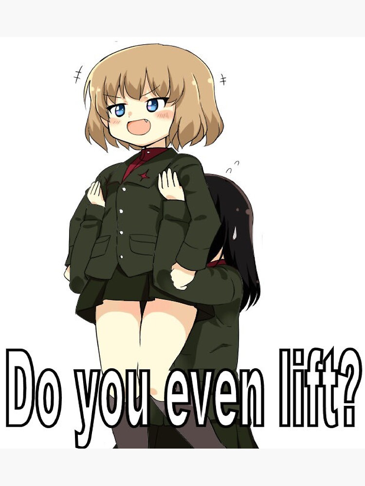 Katyusha Girls Und Panzer Meme Sticker By Zaners Redbubble