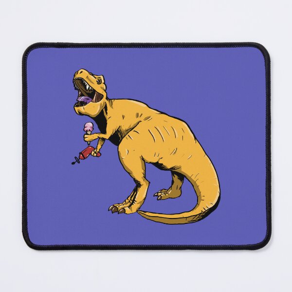 Item preview, T-Rex Loves Ice Cream   designed and sold by BondsieDesigns.