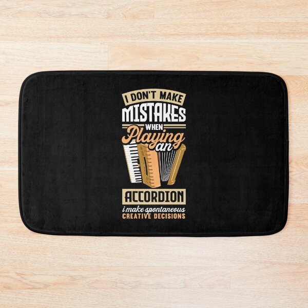 Item preview, Accordion Accordionist I Dont Make Mistakes Funny designed and sold by ShopTheStyle.