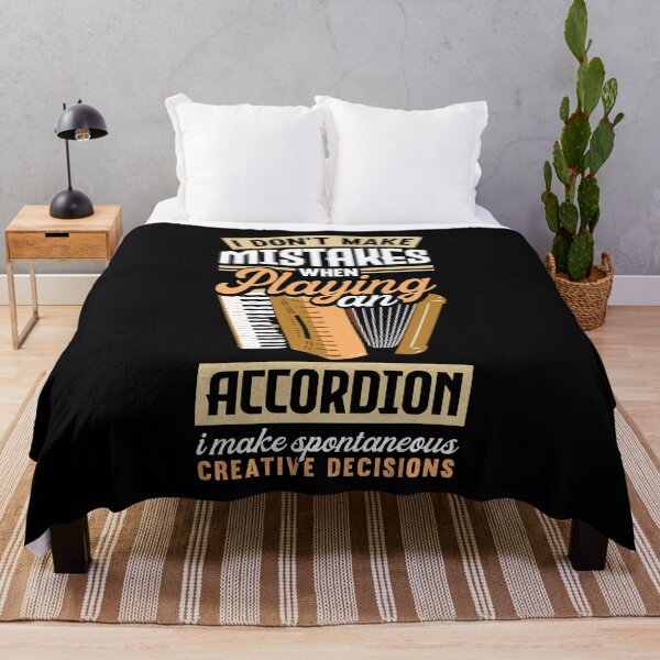 Item preview, Accordion Accordionist I Dont Make Mistakes Funny designed and sold by ShopTheStyle.