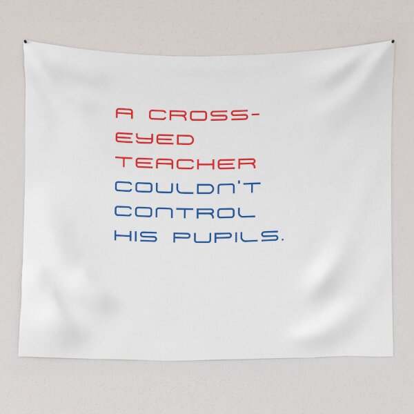 Item preview, A cross-eyed teacher couldn’t control his pupils designed and sold by byskillbytalent.