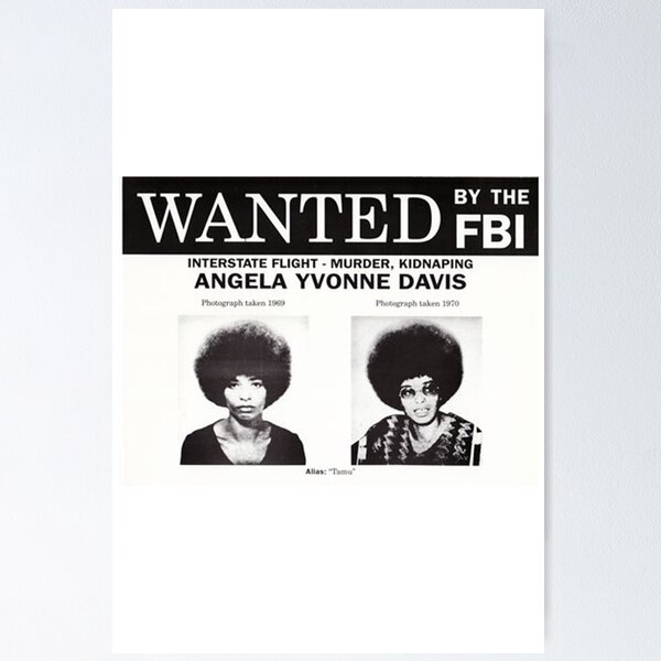 Item preview, Angela Davis Wanted designed and sold by ArtBae.