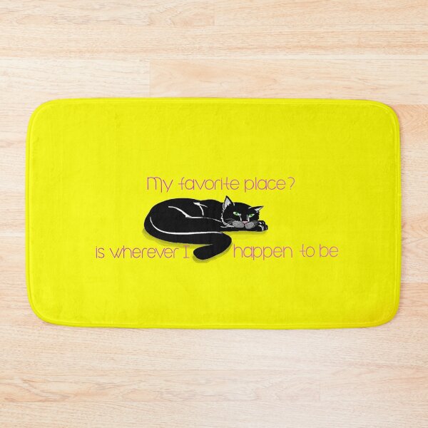 Item preview, Cat's favorite place orange deSign designed and sold by MystixJack.