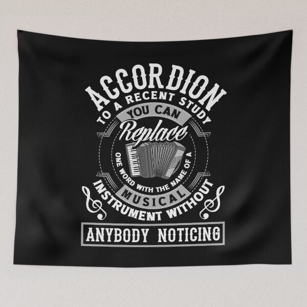 Item preview, Accordion Accordionist Button Arcadion Funny Pun designed and sold by ShopTheStyle.