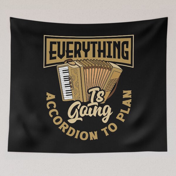 Item preview, Accordion Accordionist Everything is Going Accordion To Plan designed and sold by ShopTheStyle.