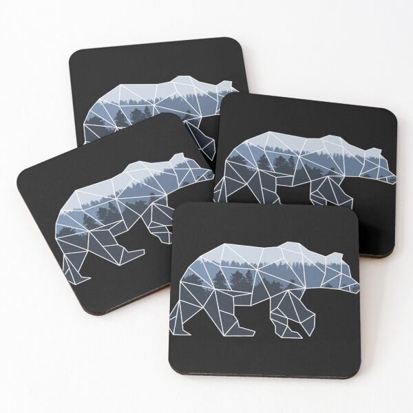 Item preview, Geometric Bear Essential . designed and sold by strohmjwlube.