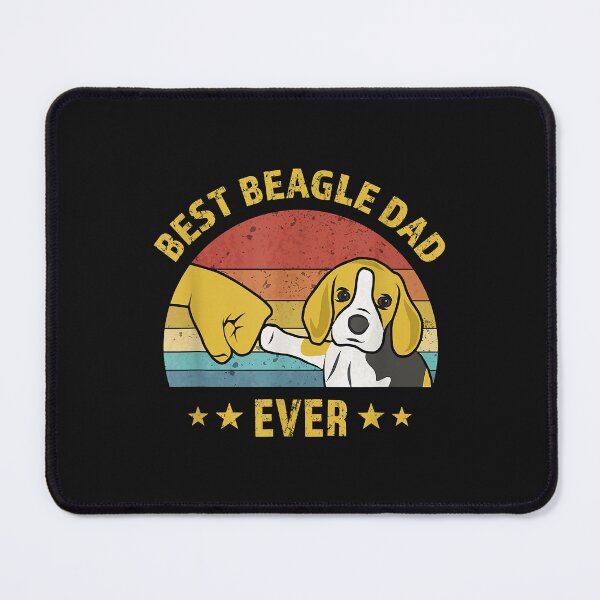 Item preview, Mens Cute Best Beagle Dad Ever Retro Vintage Gift Puppy Lover designed and sold by Yaw23123.