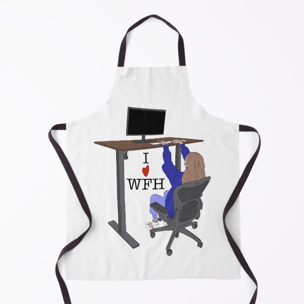 Item preview, I Love WFH designed and sold by BubbleDesigns4U.