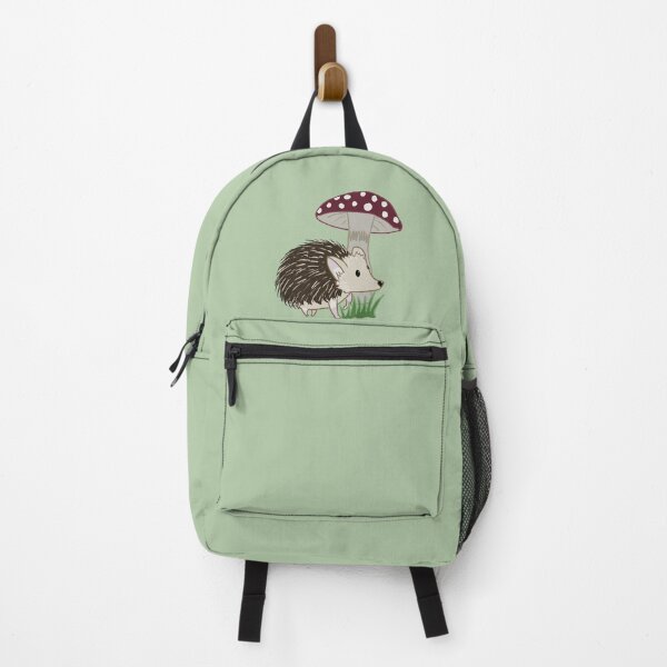 Item preview, Hedgehog and Mushroom designed and sold by 3amCoffee.
