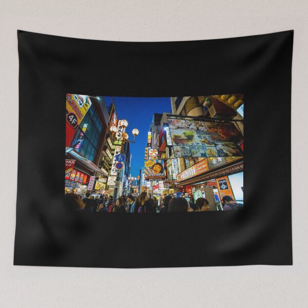 Item preview, Dotonbori, Osaka at Night - Japan designed and sold by Ellodee.