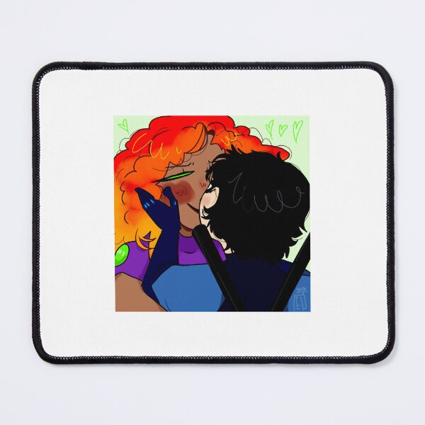 Item preview, Starfire and Nightwing  designed and sold by Whispertown.