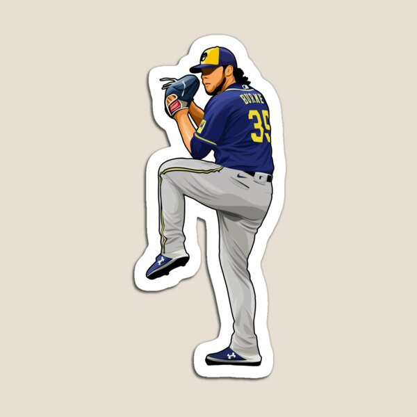 No Hitter Corbin Burnes Sticker for Sale by WoodburyLake