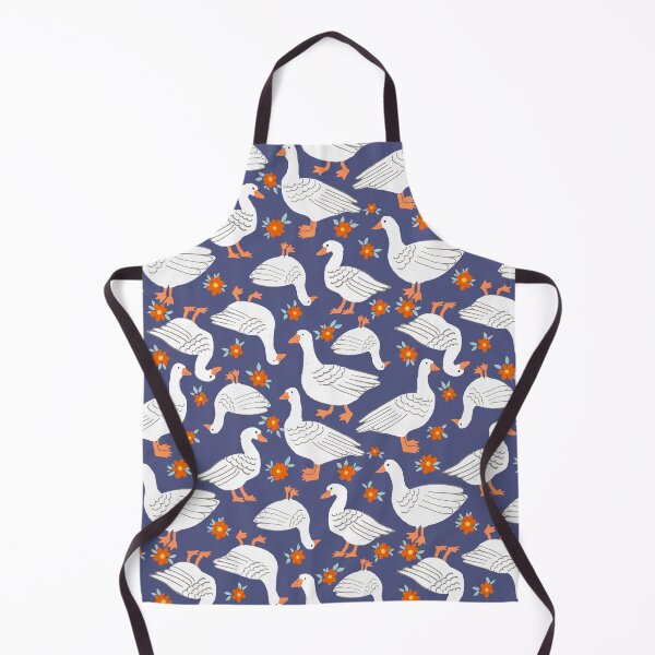 Item preview, Geese in The meadow - Navy blues designed and sold by FrancesPoff.