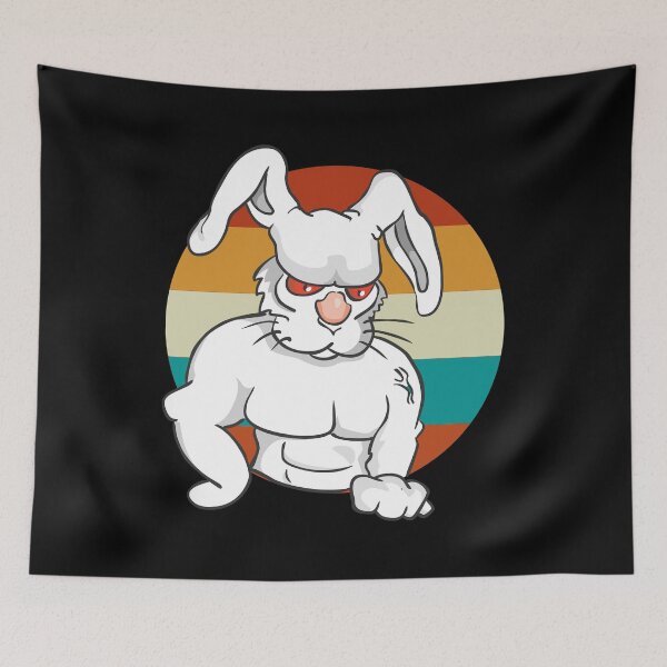 Item preview, Buns of Steel, Easter Bunny Muscle designed and sold by SKivinta.