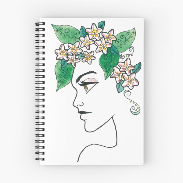 Item preview, Plumeria Woman designed and sold by NapuaAhina.