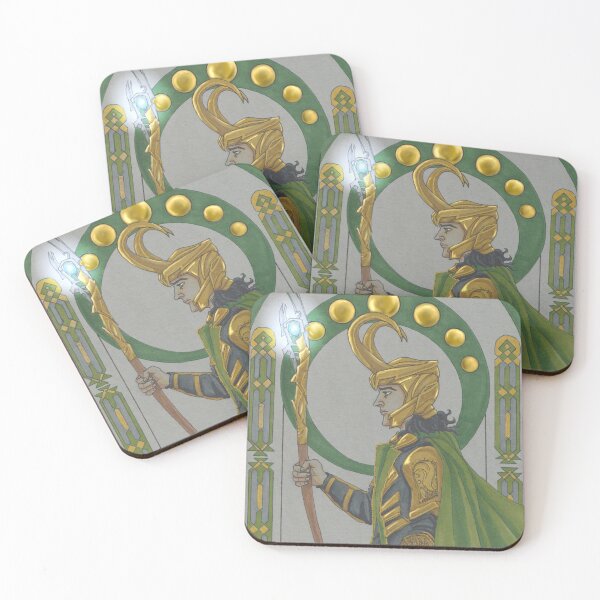Item preview, Art Nouveau Loki designed and sold by 3amCoffee.